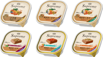 愛犬がたくさん食べられて、ダイエットにもぴったりなシュプレモ™のウエットフード「カロリーケア」