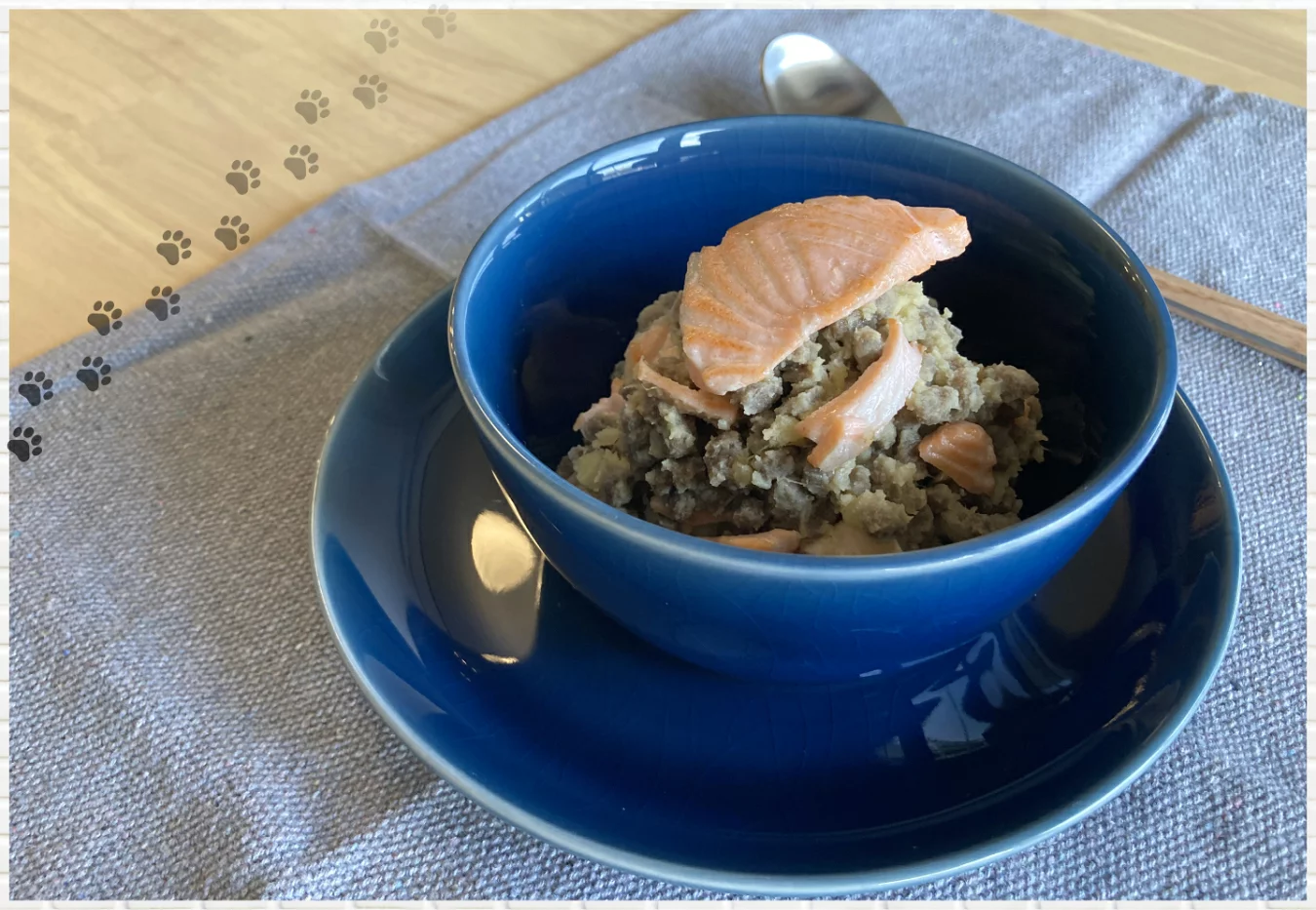 サーモンとさつまいものヘルシーごはん